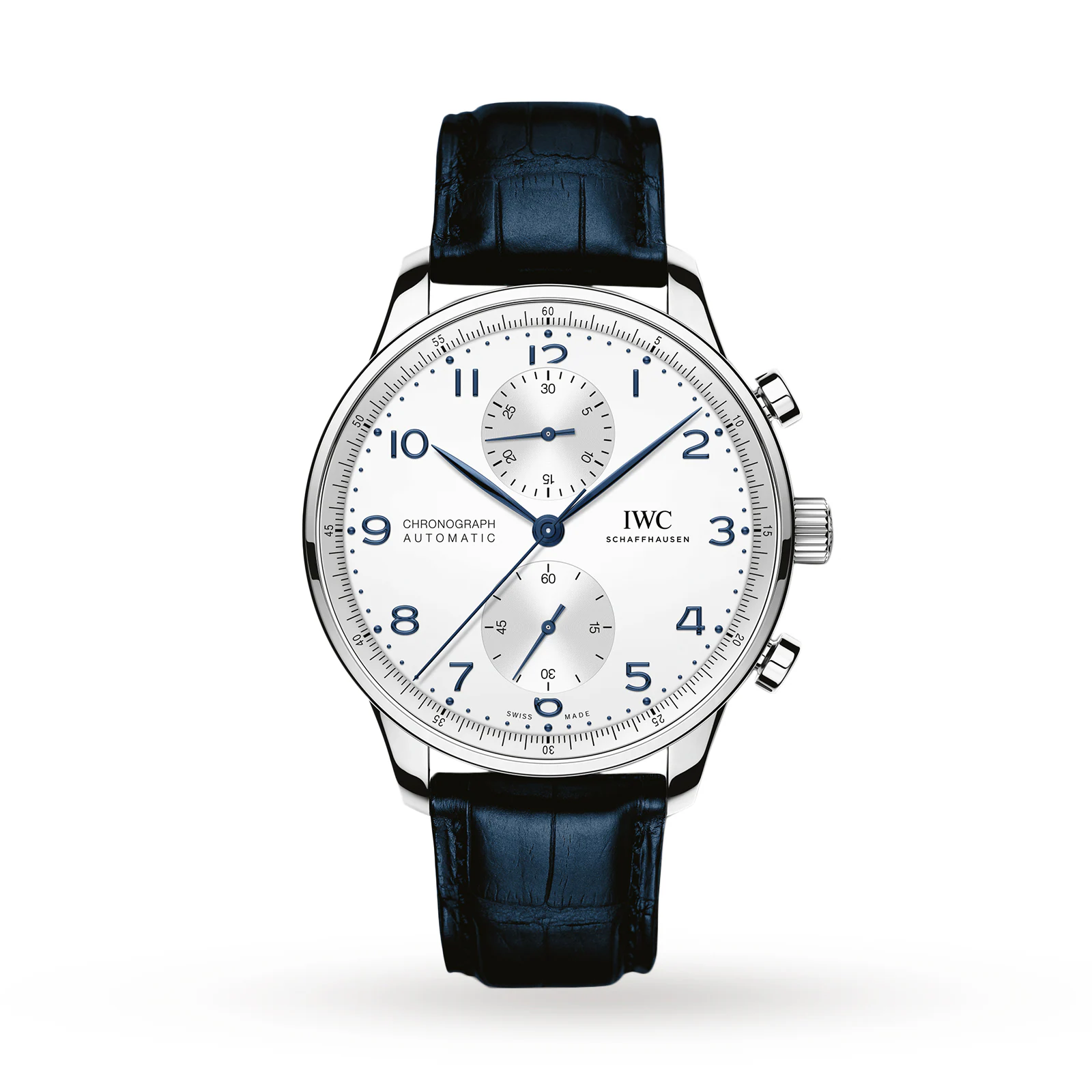 IWC 포르투기저 크로노그래프 IW371605 정면 제품 컷