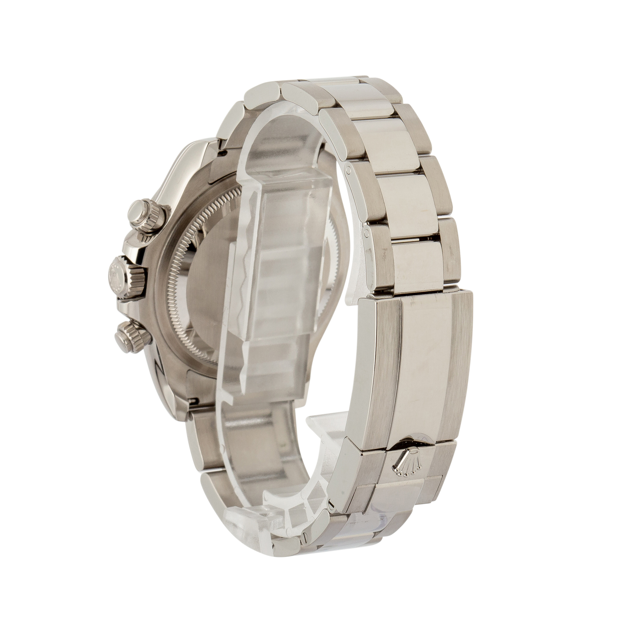 롤렉스 데이토나 126500LN 오이스터스틸 브레이슬릿 측면 (Bob's Watches)
